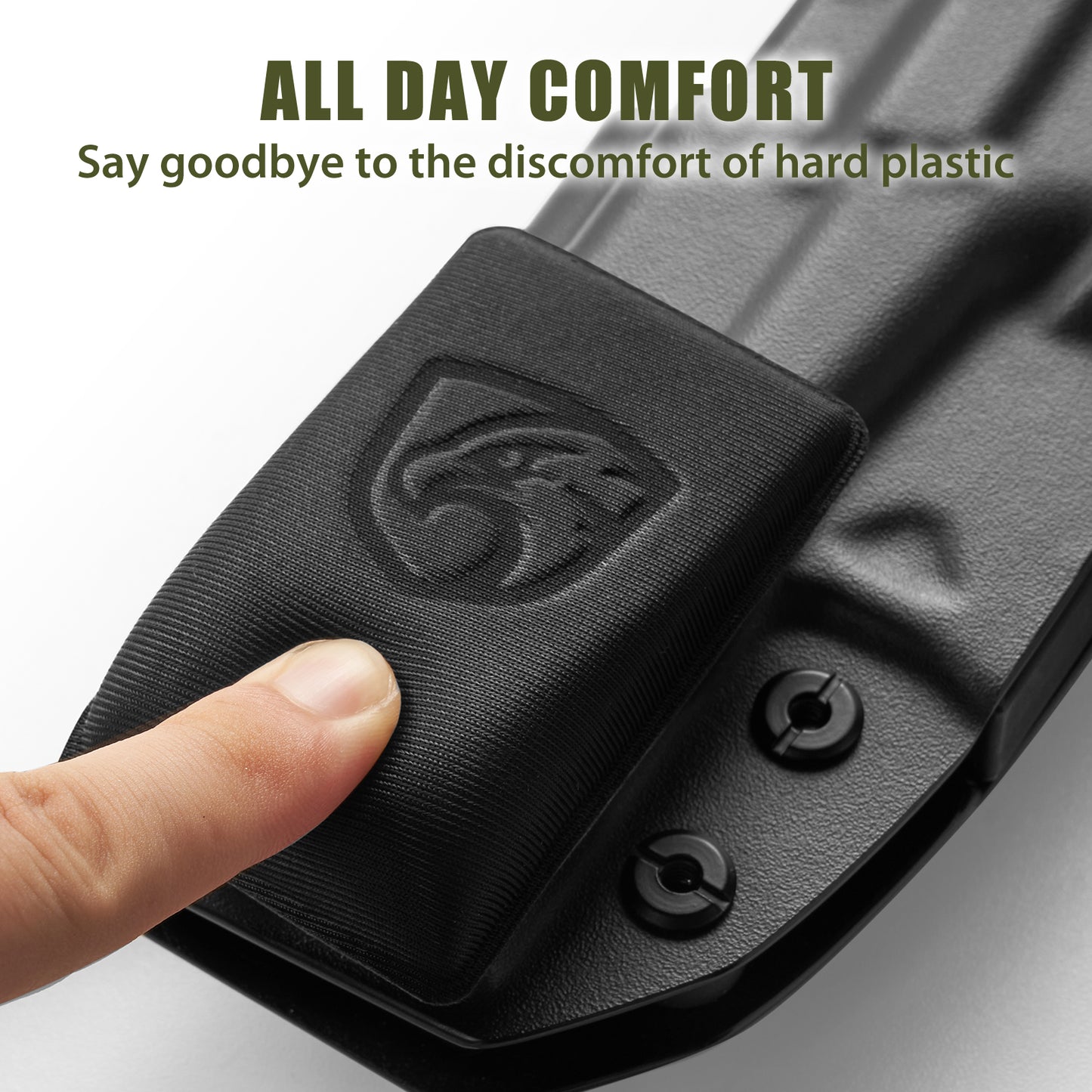 MUNALO Holster Wedge Appendix Carry Wedge Kit Universal Holster Foam Pad IWB Holster Foam Backer Concealed Carry Accessories for Better Concealment and Comfort