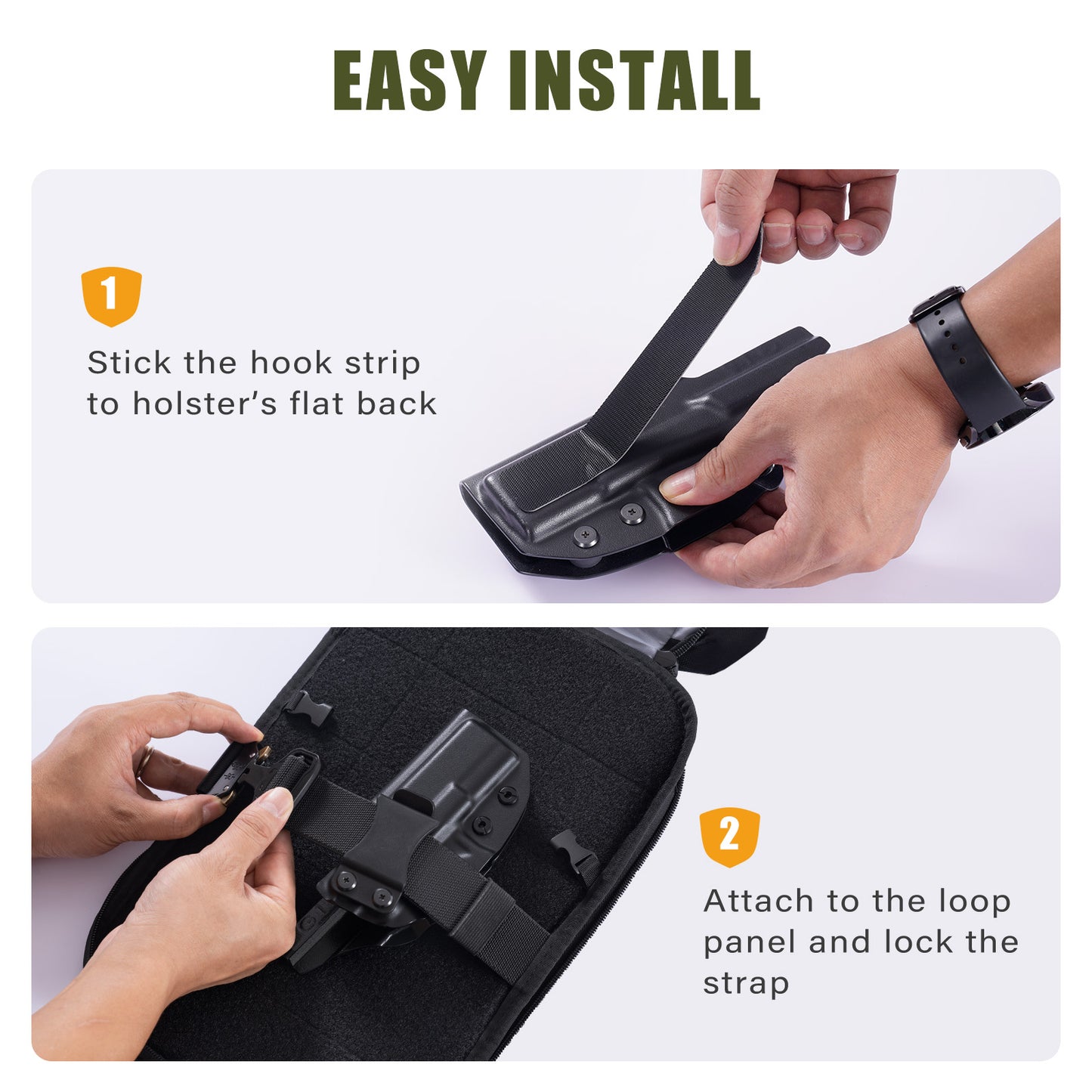 Concealed Carry Bag for Men & Women - CCW Sling Bag, Tactical Crossbody/Cross Body EDC Holster Bags for Pistol/Gun - Ideal for Trigger Coverage & Quick Draw Access