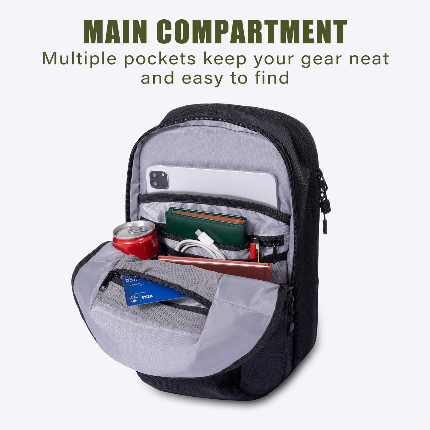 Concealed Carry Bag for Men & Women - CCW Sling Bag, Tactical Crossbody/Cross Body EDC Holster Bags for Pistol/Gun - Ideal for Trigger Coverage & Quick Draw Access