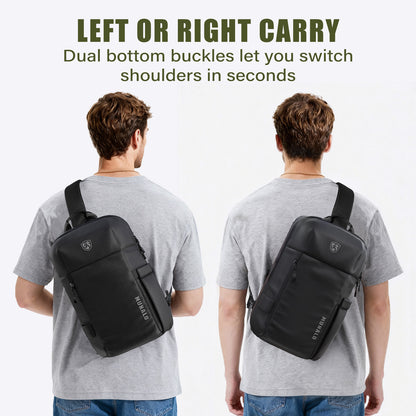 Concealed Carry Bag for Men & Women - CCW Sling Bag, Tactical Crossbody/Cross Body EDC Holster Bags for Pistol/Gun - Ideal for Trigger Coverage & Quick Draw Access