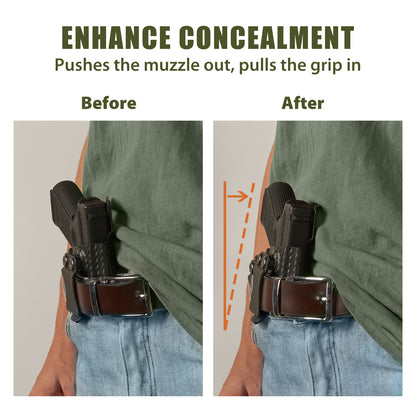MUNALO Holster Wedge Appendix Carry Wedge Kit Universal Holster Foam Pad IWB Holster Foam Backer Concealed Carry Accessories for Better Concealment and Comfort
