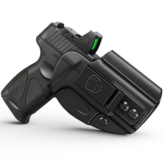 MUNALO IWB Holster Compatible with Taurus G3C, G3X, G2C, PT111 / PT140 Millennium G2 - Hybrid Concealed Carry Holster with Optic Cut, Appendix Carry, 9mm/.40, Right-Hand Draw
