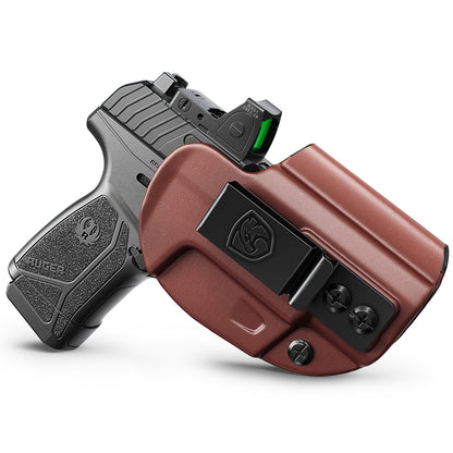 MUNALO IWB Holster Compatible with Ruger MAX-9 3.20" Barrel (Standard & ReadyDot) - Hybrid Concealed Carry Holster with Optic Cut, Appendix Carry Inside Waistband, Right-Hand Draw