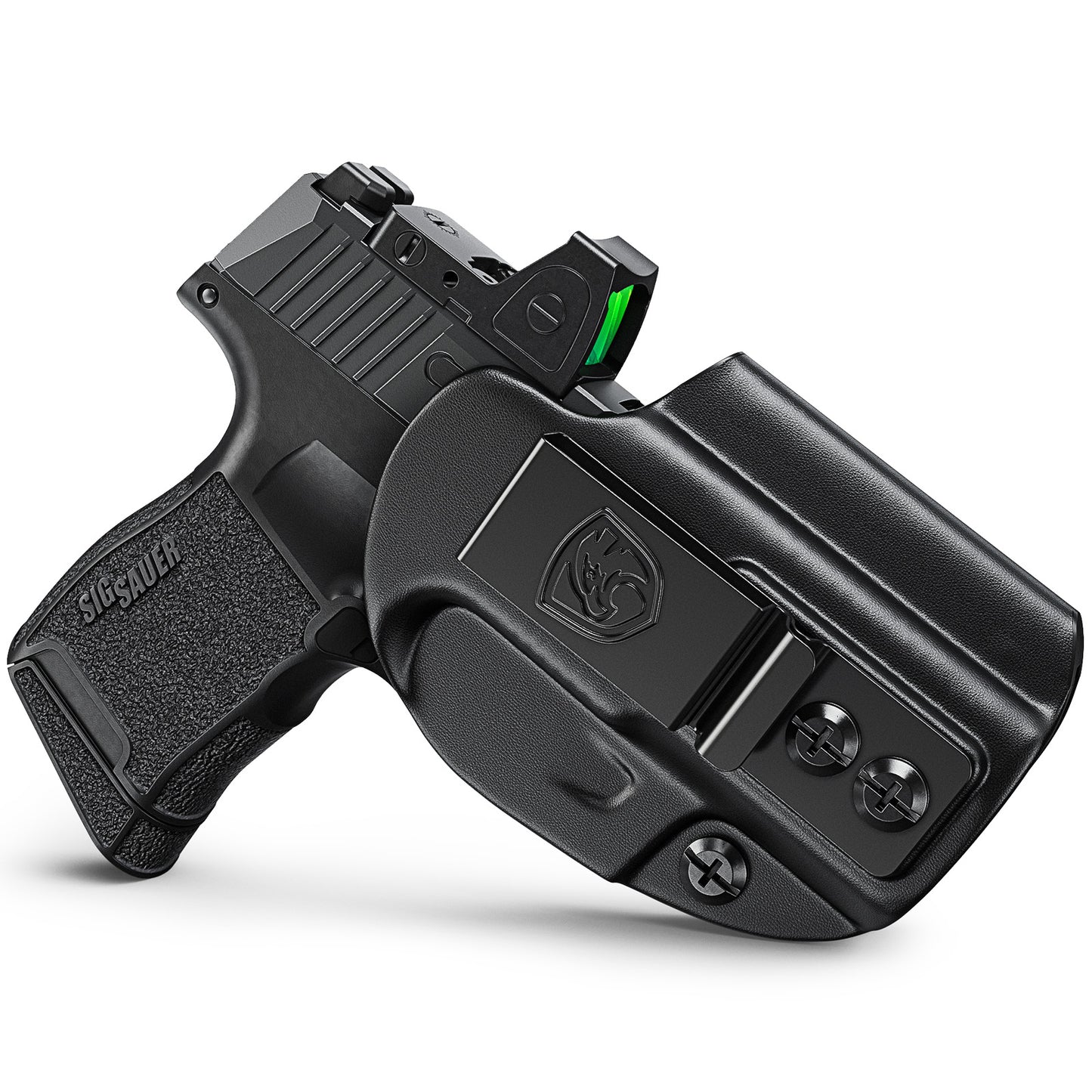 MUNALO IWB Holster Compatible with SIG Sauer P365, P365X and P365 SAS - Concealed Carry Holster with Optic Cut, Appendix Inside Waistband