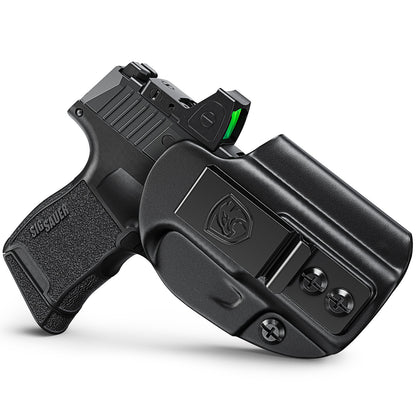 MUNALO IWB Holster Compatible with SIG Sauer P365, P365X and P365 SAS - Concealed Carry Holster with Optic Cut, Appendix Inside Waistband