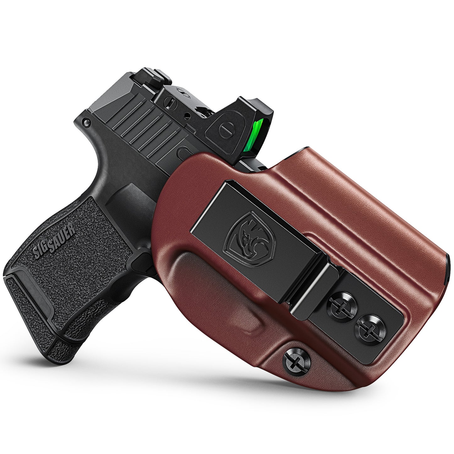 MUNALO IWB Holster Compatible with SIG Sauer P365, P365X and P365 SAS - Concealed Carry Holster with Optic Cut, Appendix Inside Waistband