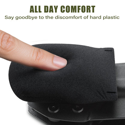 Holster Wedge Pillow – Universal Adhesive Backer Kit for Appendix IWB Carry | Concealed Carry Gun Holster Cushion Pad for Better Comfort and Concealment